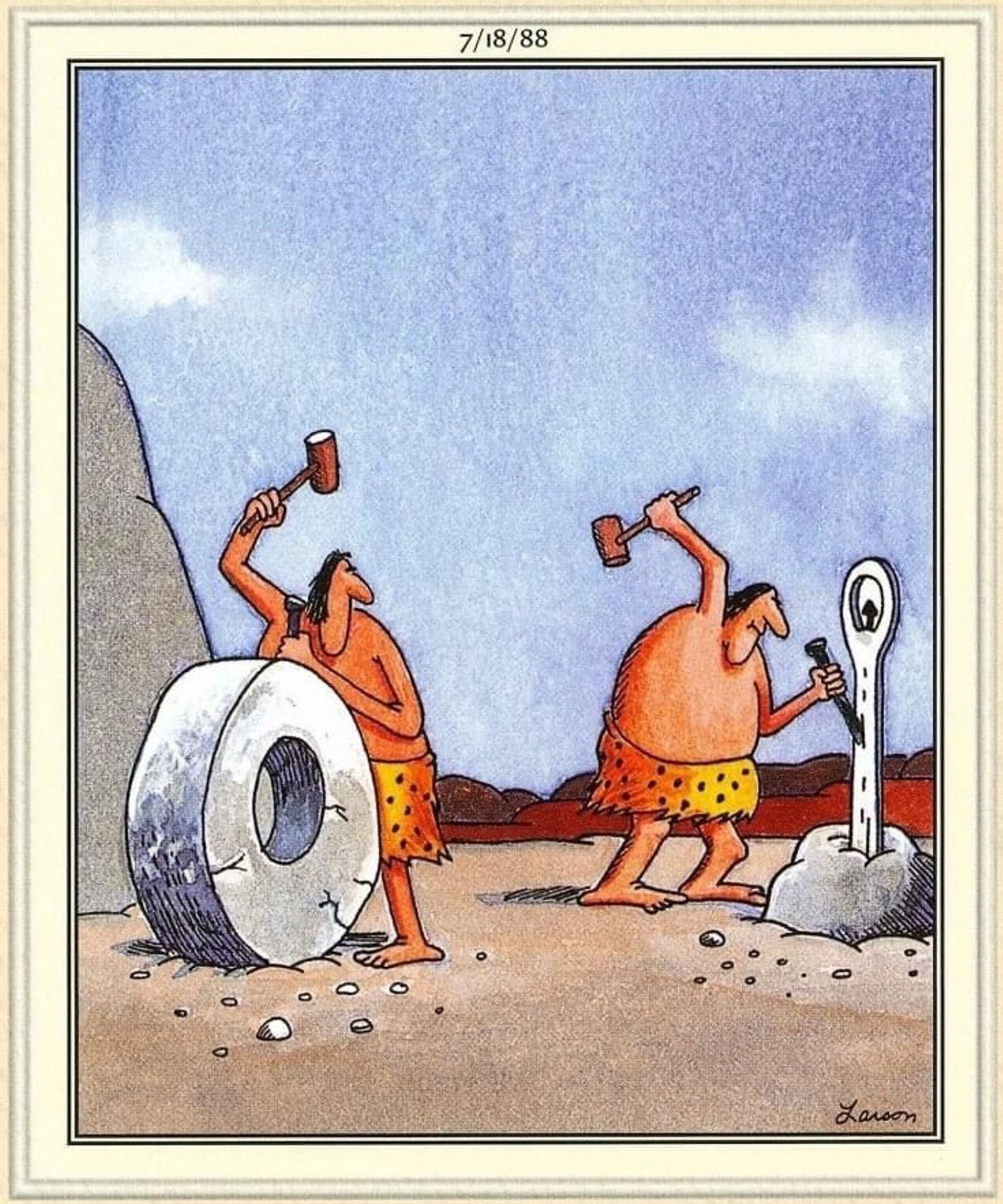 10 Funniest The Far Side Comics with Cavemen