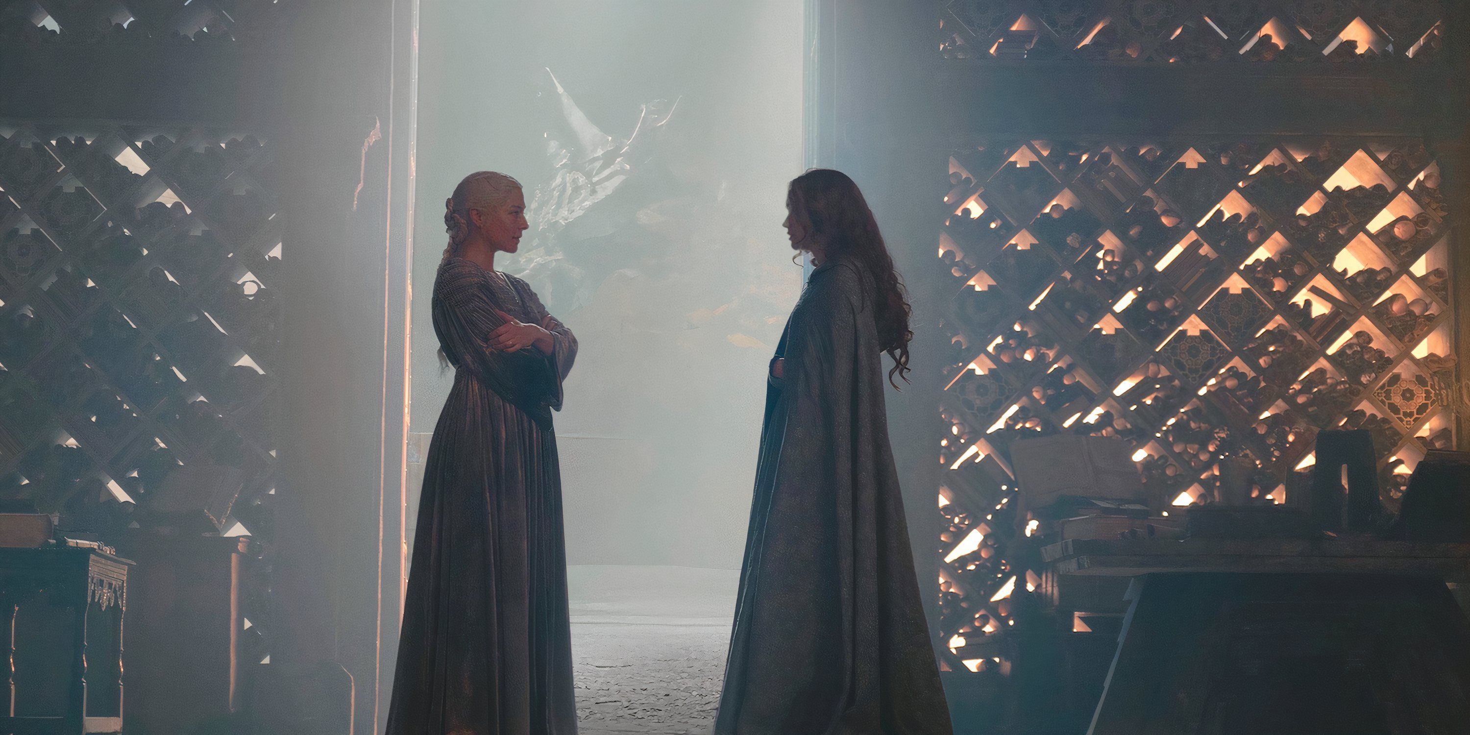 Alicent tries to broker peace with Rhaenyra in the House of the Dragon Season 2 finale