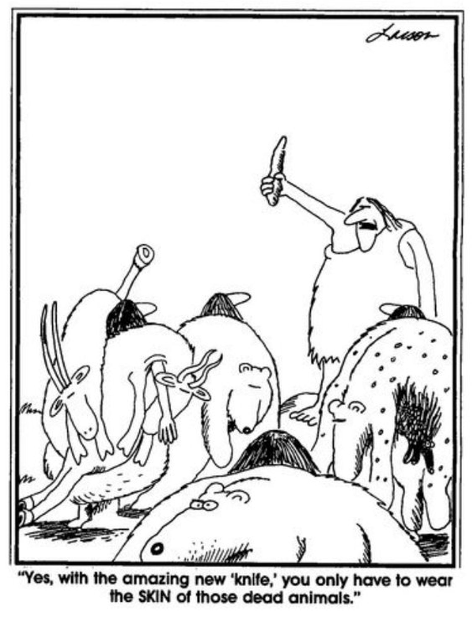 10 Funniest The Far Side Comics with Cavemen