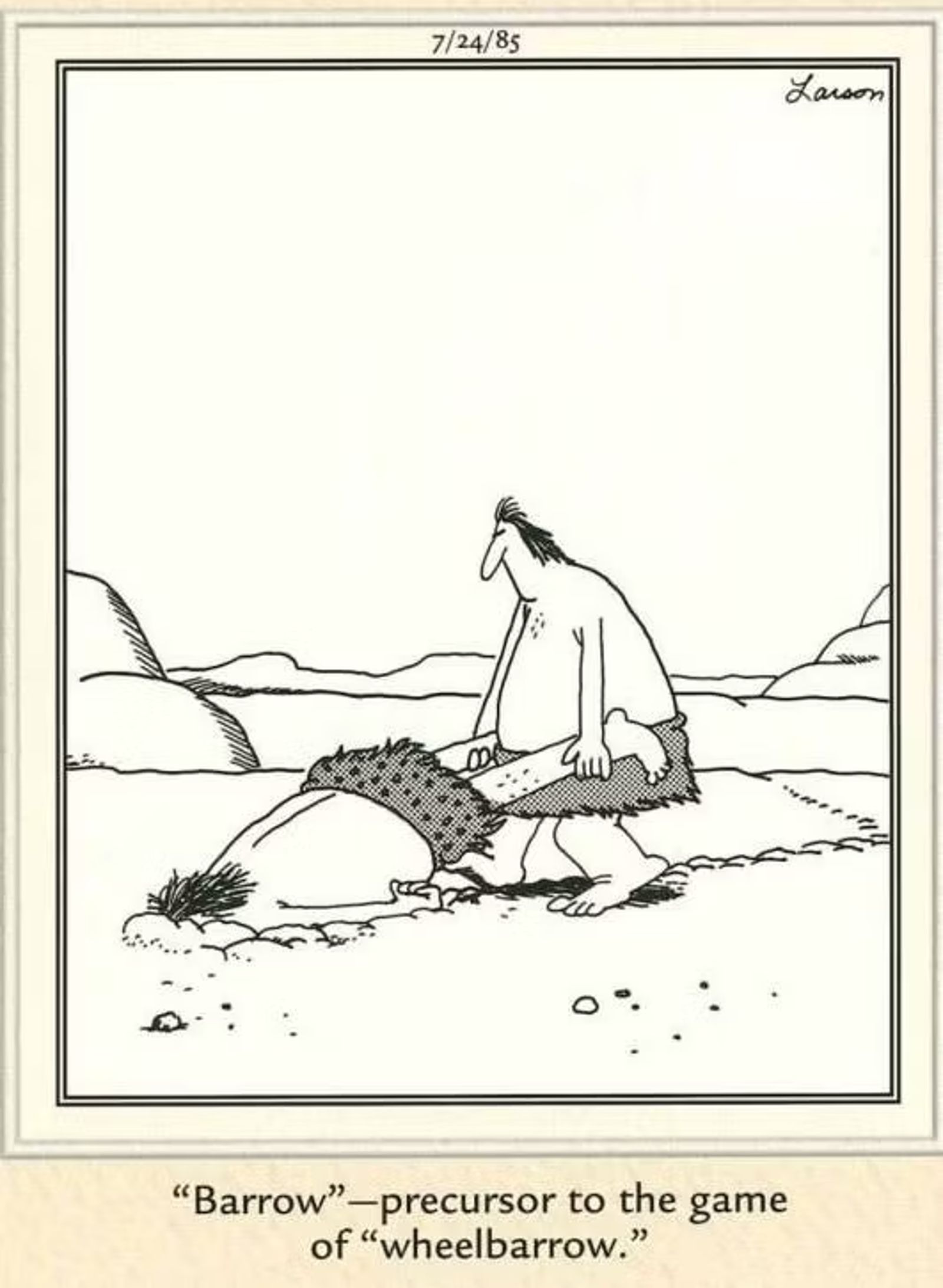 10 Funniest The Far Side Comics with Cavemen