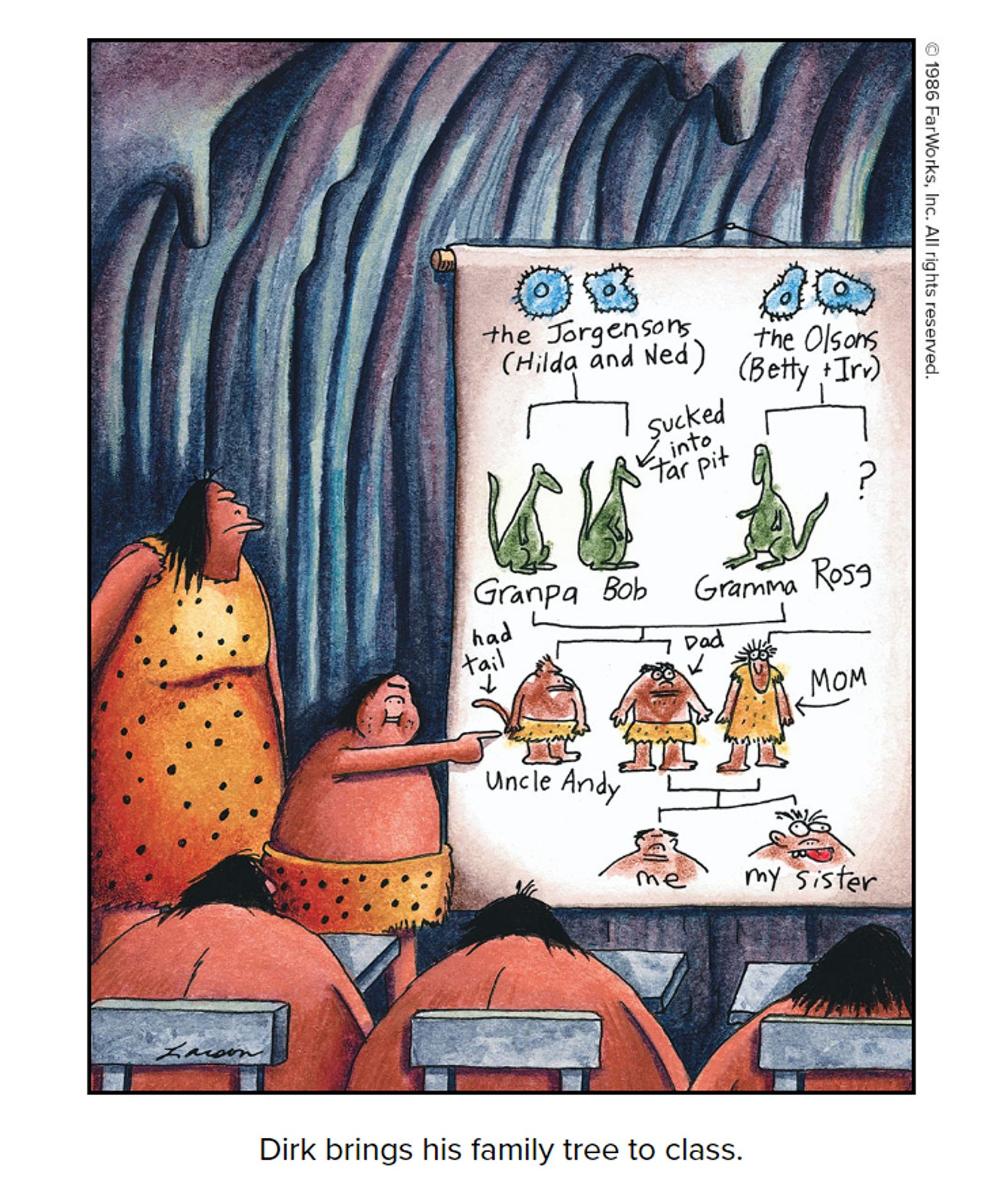 4 The Far Side Dirk Family Tree