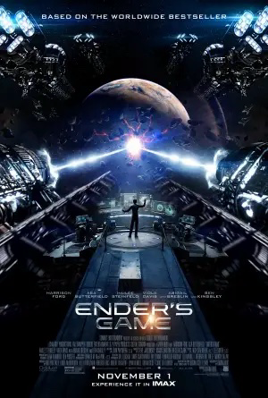 The poster for “Ender's Game” reveals the ending.