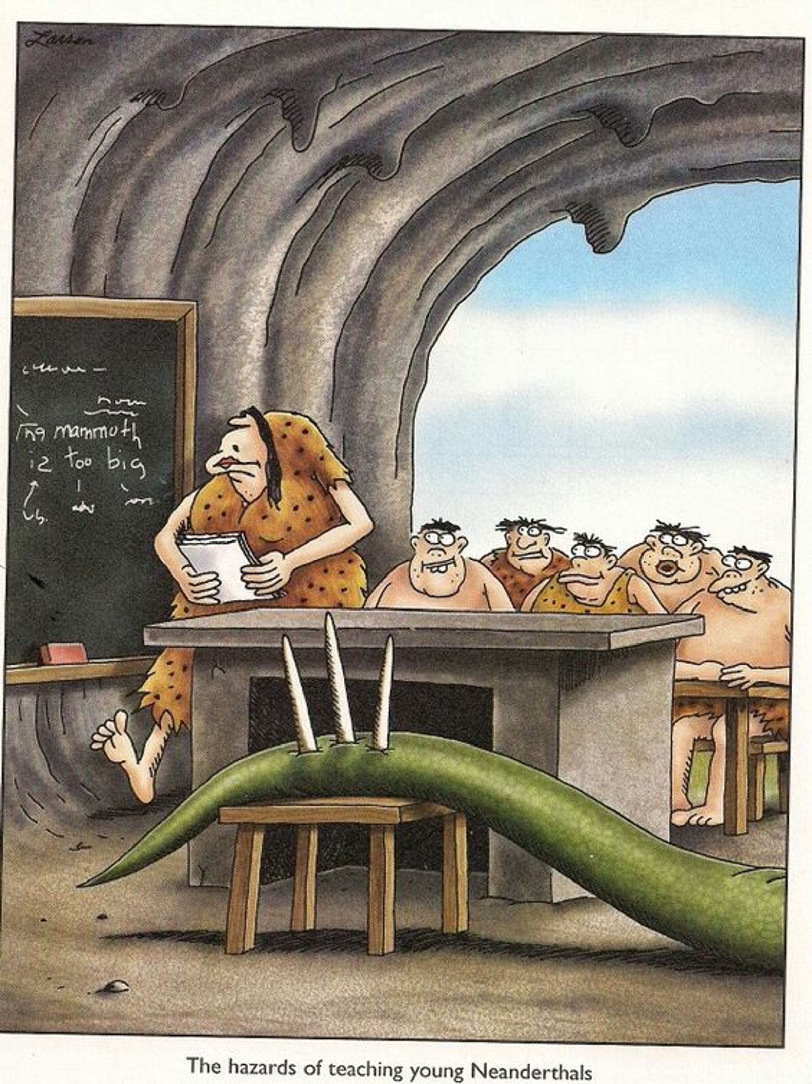 10 Funniest The Far Side Comics with Cavemen