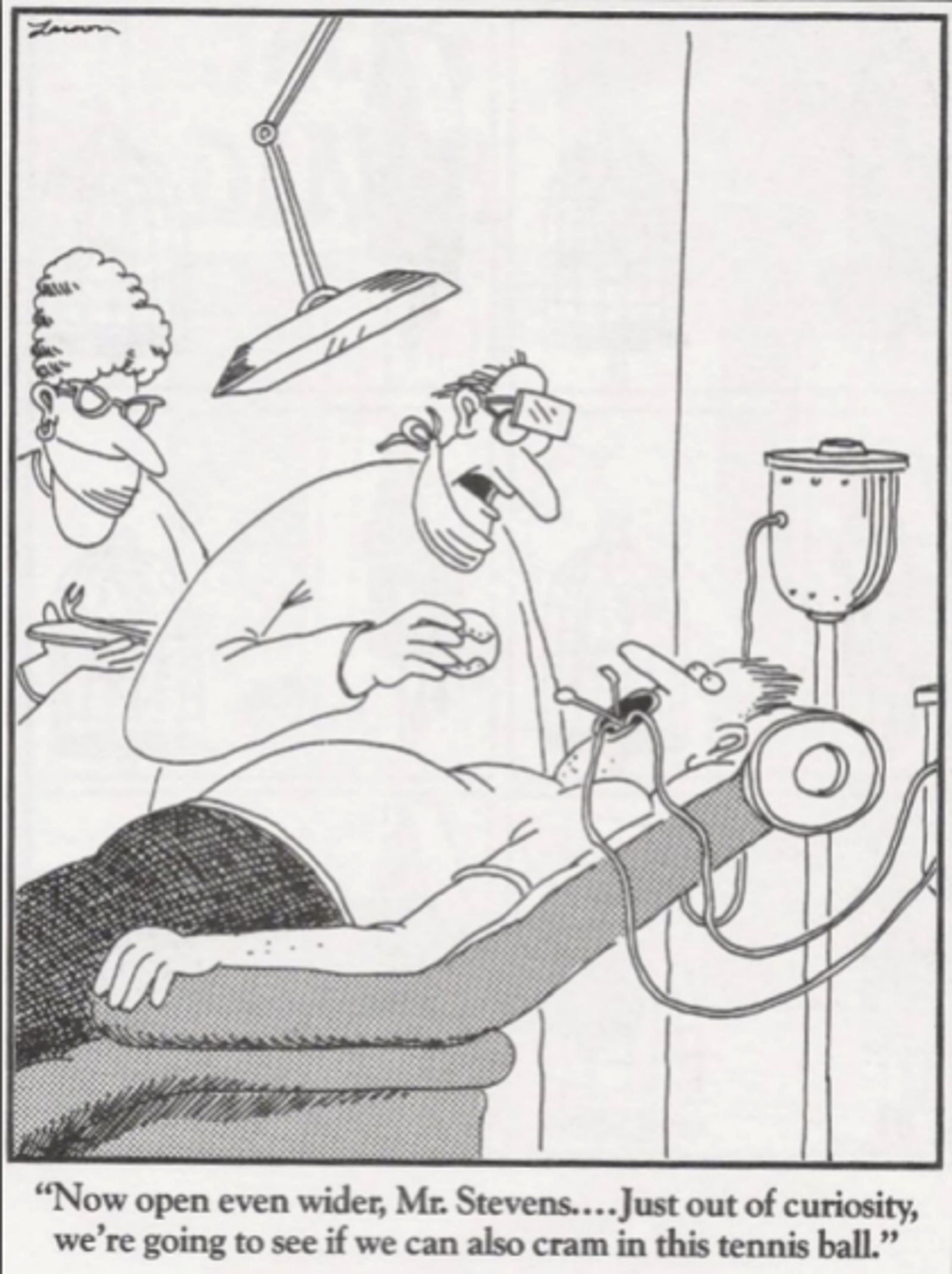 8 The Far Side Dentist Tennis Ball