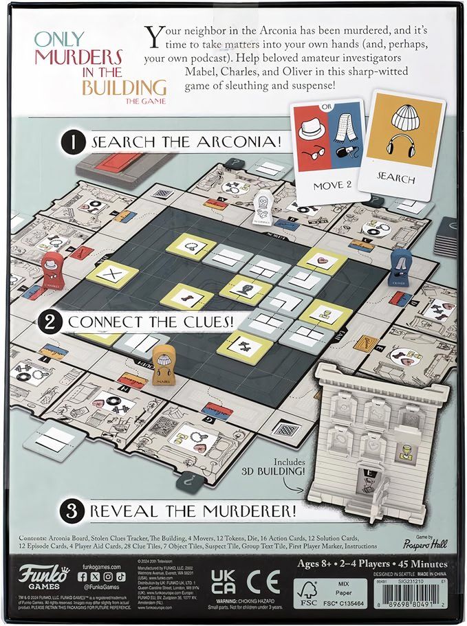 Only Murders in the Building Gets its Own Board Game