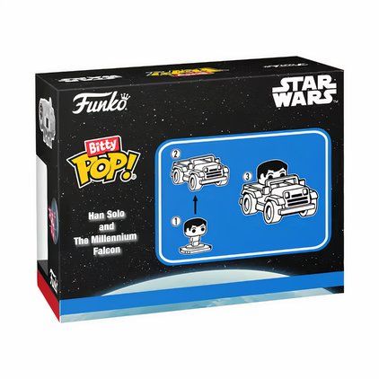 Funko's Bitty Pop Sets Reveal Ultra-Tiny Death Star and Millennium Falcon