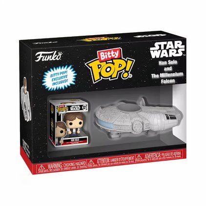 Funko's Bitty Pop Sets Reveal Ultra-Tiny Death Star and Millennium Falcon