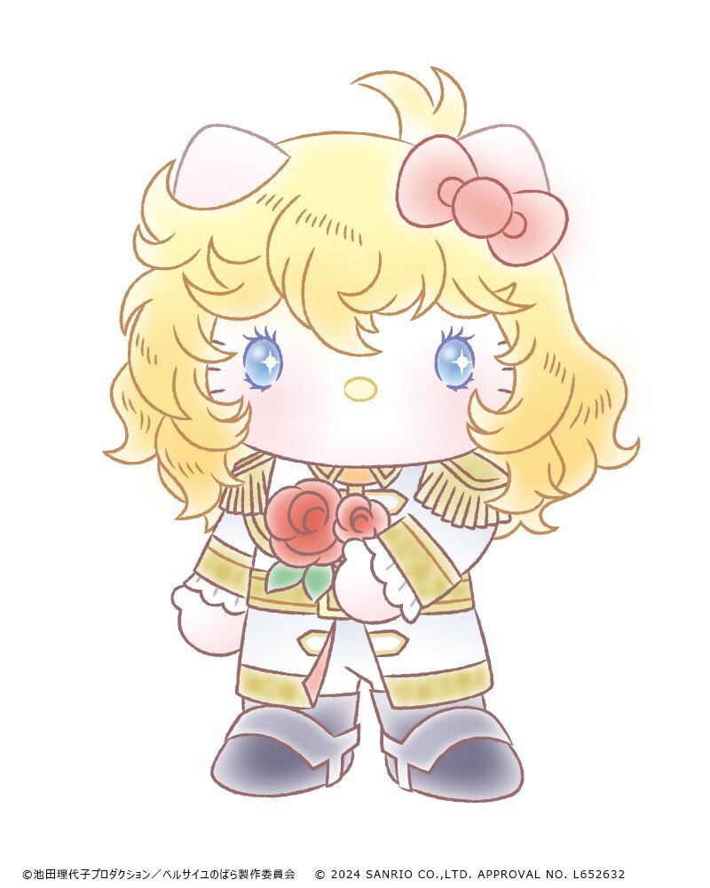 Sanrio's New Artwork Turns Hello Kitty, My Melody & More Into Rose of Versailles Characters