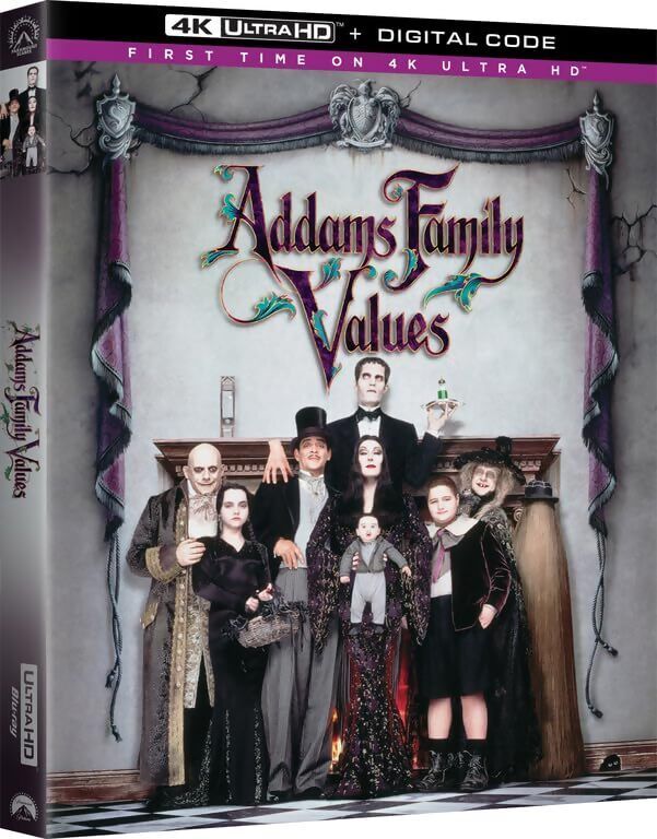 Addams Family Values Gets First 4K Blu-ray Release