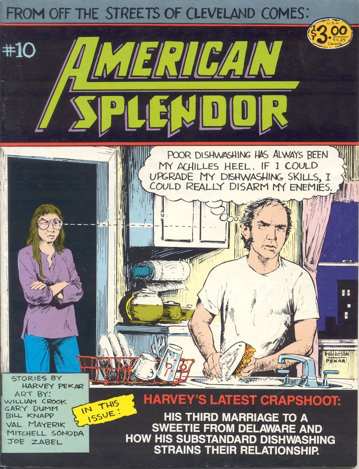 La portada de American Splendor #10