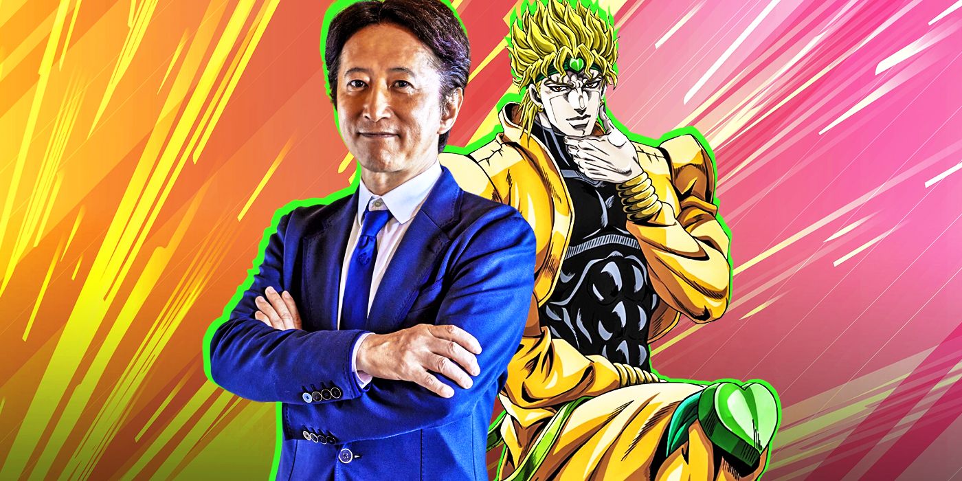 JoJo's Bizarre Adventure creators Hirohiko Araki and Dio Brando