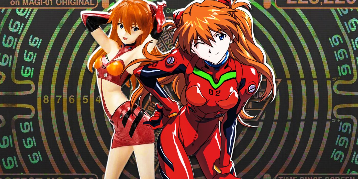 Evangelion's Asuka Becomes 'Pit Walk' Model in New Sega Release