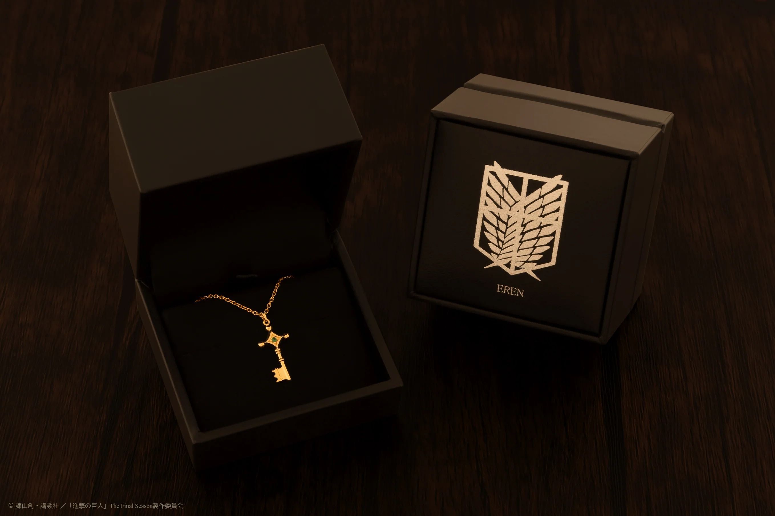 Attack on Titan Gets New Limited-Edition Jewelry for Eren & Jean for Worldwide Release