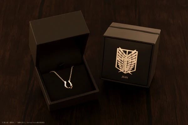 Attack on Titan Gets New Limited-Edition Jewelry for Eren & Jean for Worldwide Release