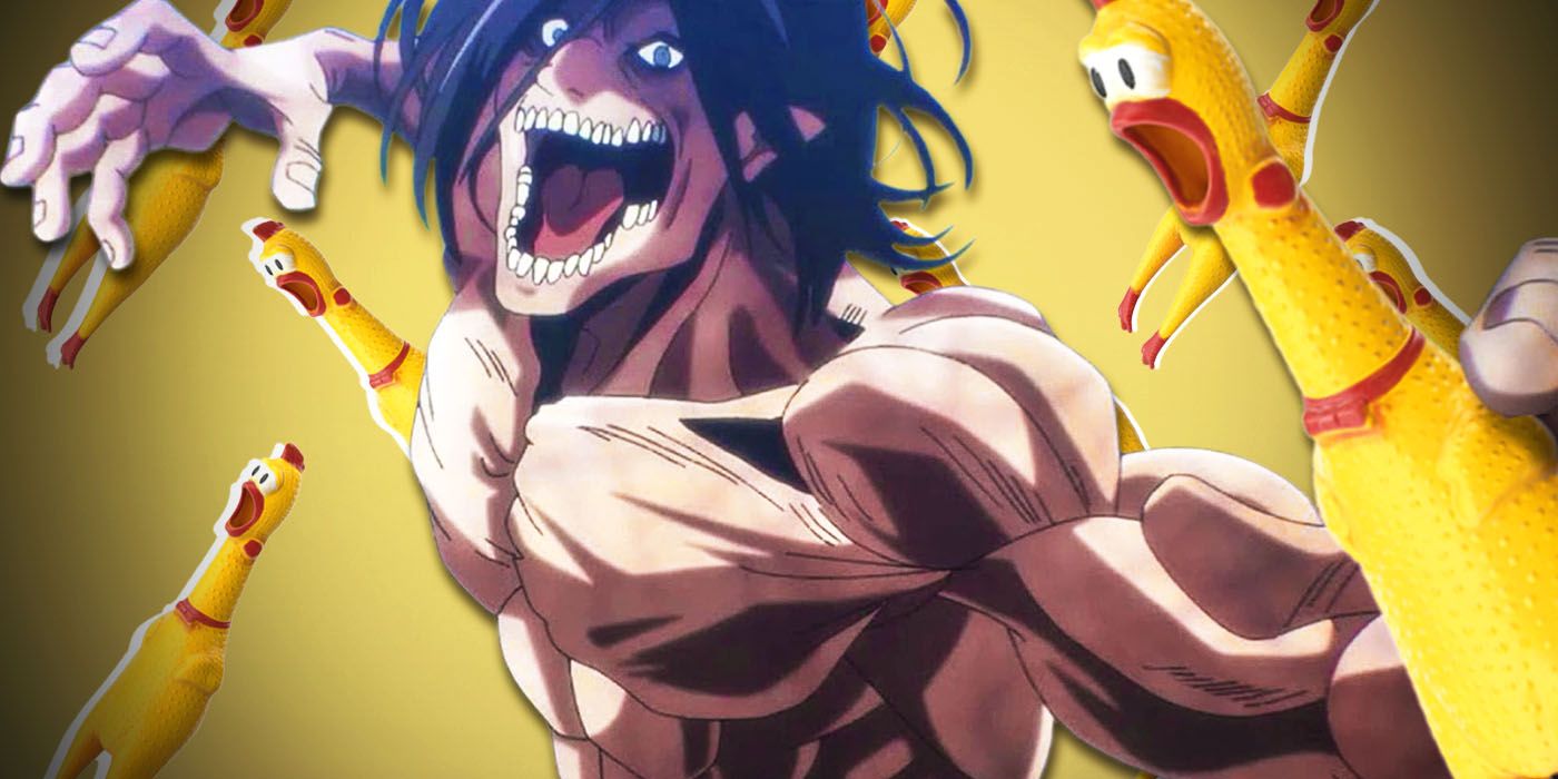 Attack on Titan's Iconic OP Resurfaces as Performed on Rubber Chickens