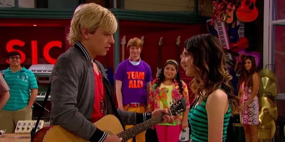 O elenco de Austin e Ally