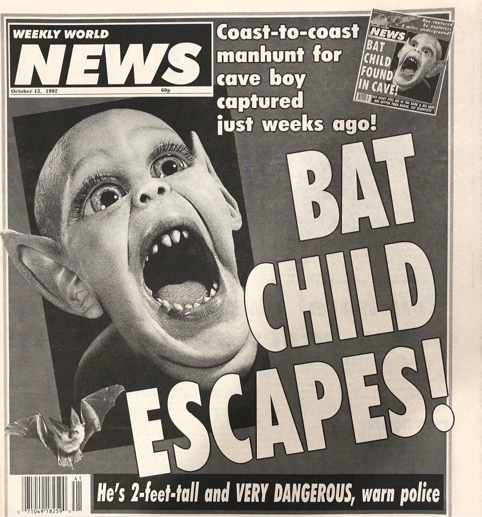 Bat Boy Live-Action Series in the Works at Netflix