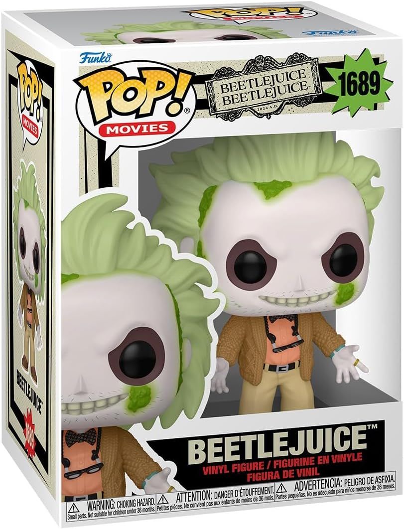 Beetlejuice Beetlejuice Unveils New Funko Pops, Including One for Bob the Shrinker