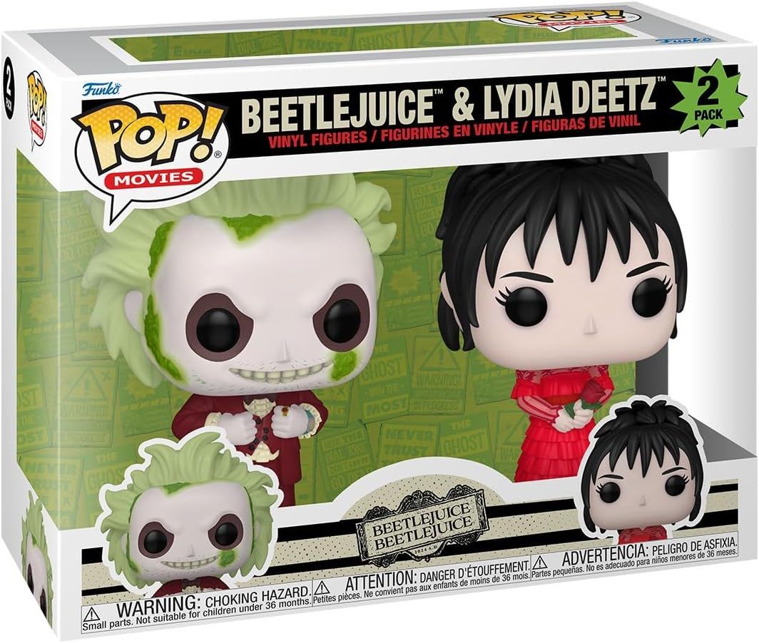 Beetlejuice Beetlejuice Unveils New Funko Pops, Including One for Bob the Shrinker