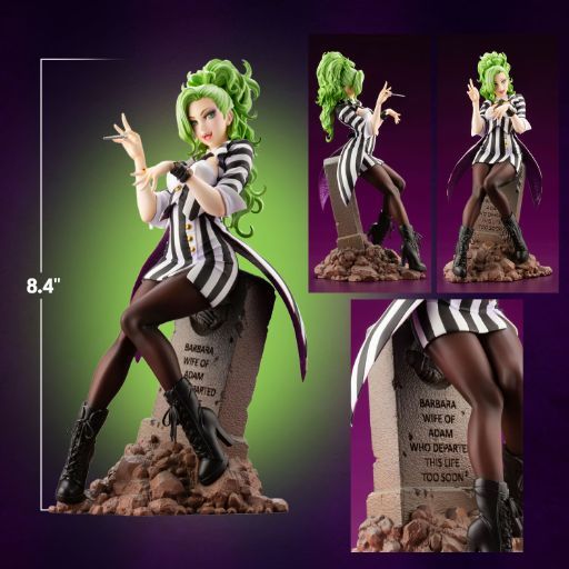 Tim Burton's Original Beetlejuice Gets an Official Anime Girl Makeover