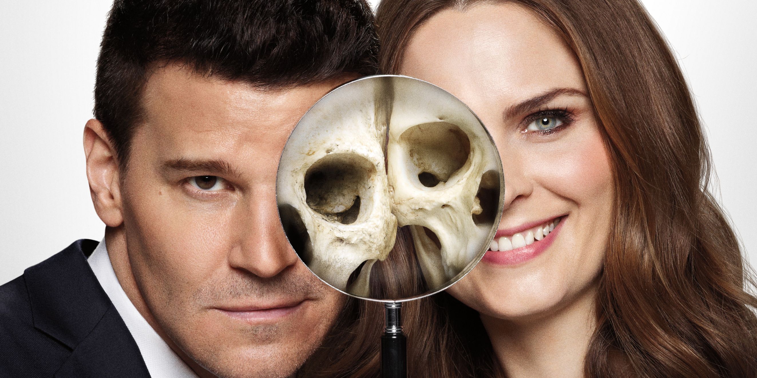 Bones stars David Boreanaz and Emily Deschanel