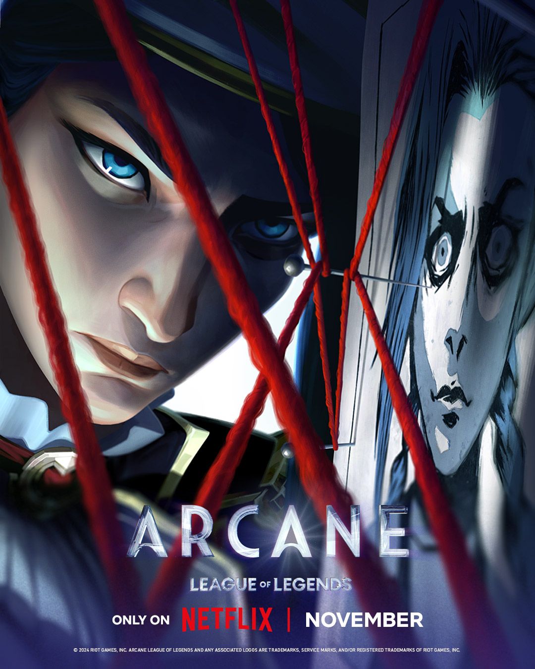 Arcane Season 2 Poster Teases Caitlyn's Return in Final Chapter