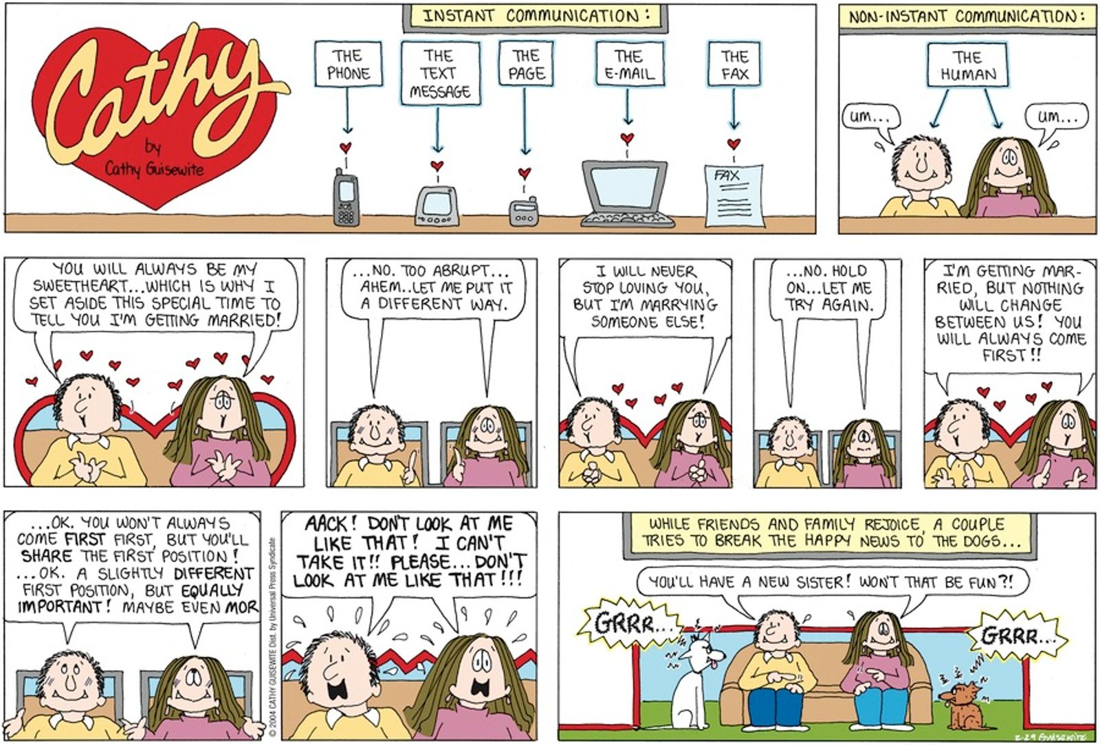 10 Funniest Cathy Comics, Ranked