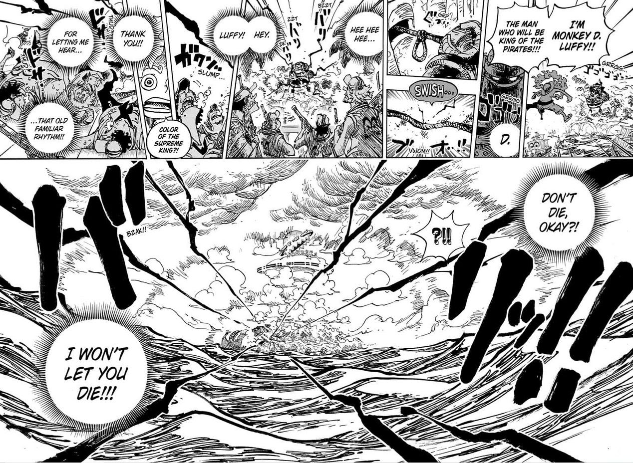 One Piece Chapter 1122 Review: A Hero's Sacrifice Leads to a Heartfelt End