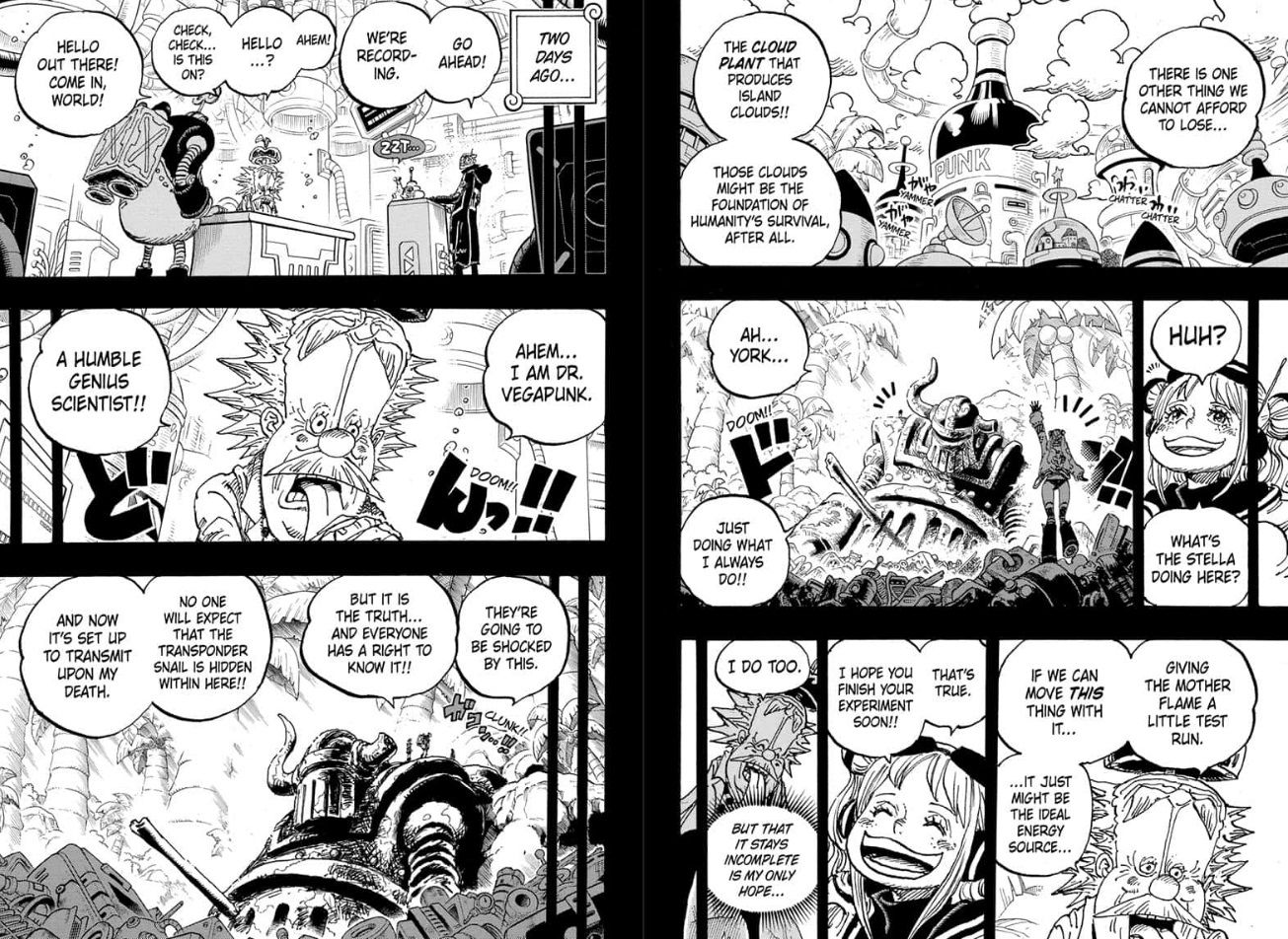 One Piece Chapter 1123 "The Void Fortnite" Recap and Spoilers