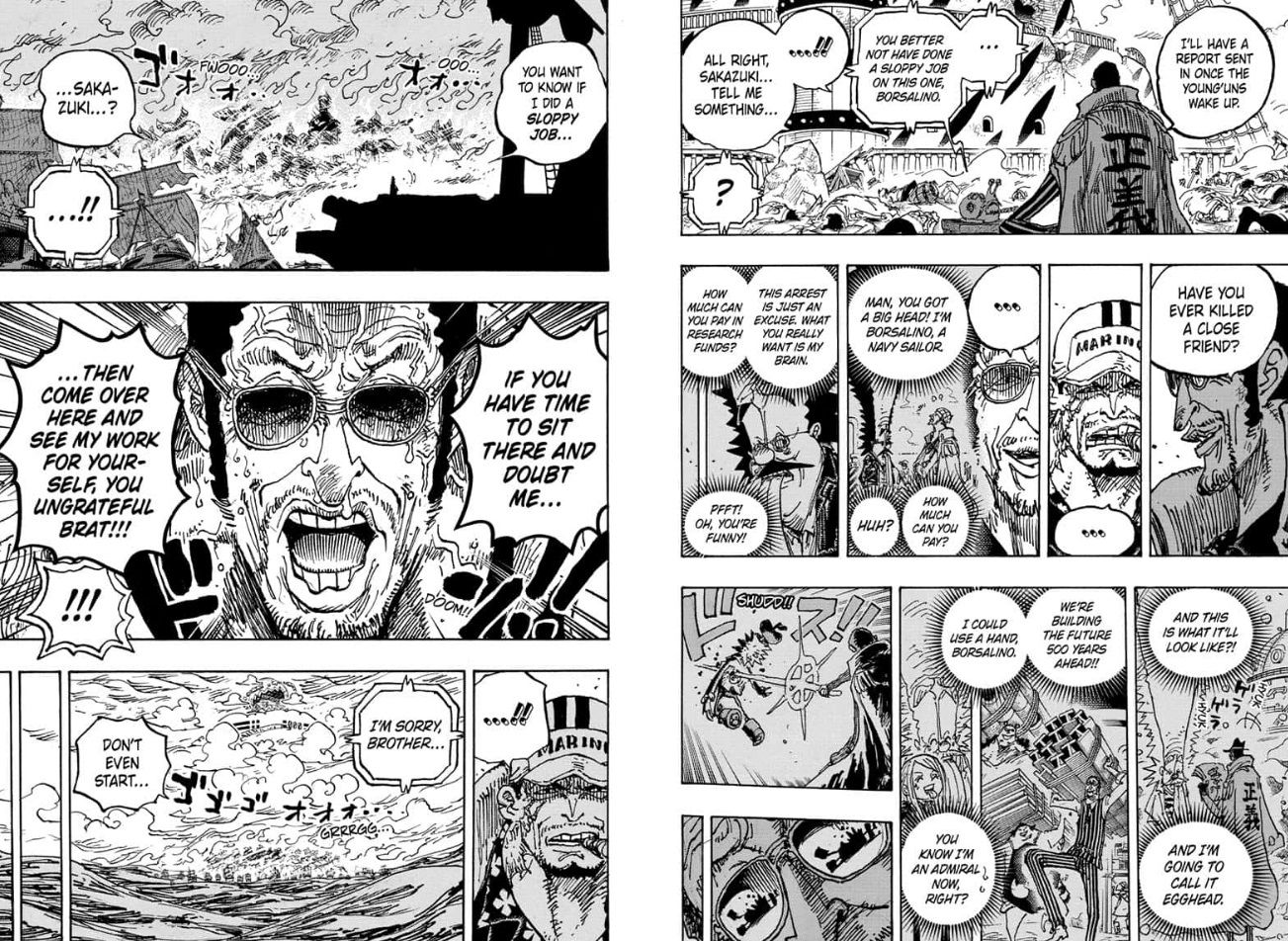 One Piece Глава 1124. Краткое содержание и спойлеры