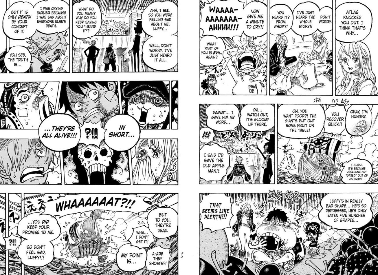 One Piece Глава 1124. Краткое содержание и спойлеры