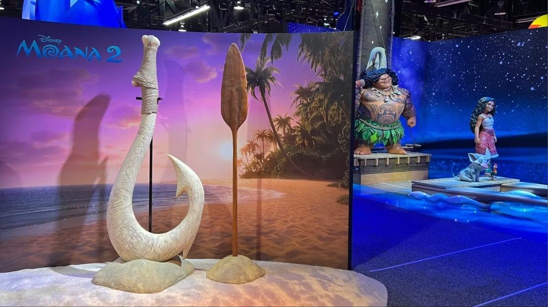 Moana 2's D23 Display Reveals New Look at the Title Character