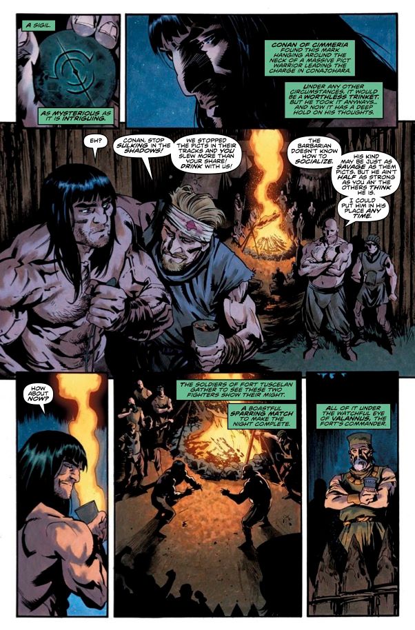 EXCLUSIVE:5-Page Preview of Conan the Barbarian: Battle of the Black Stone