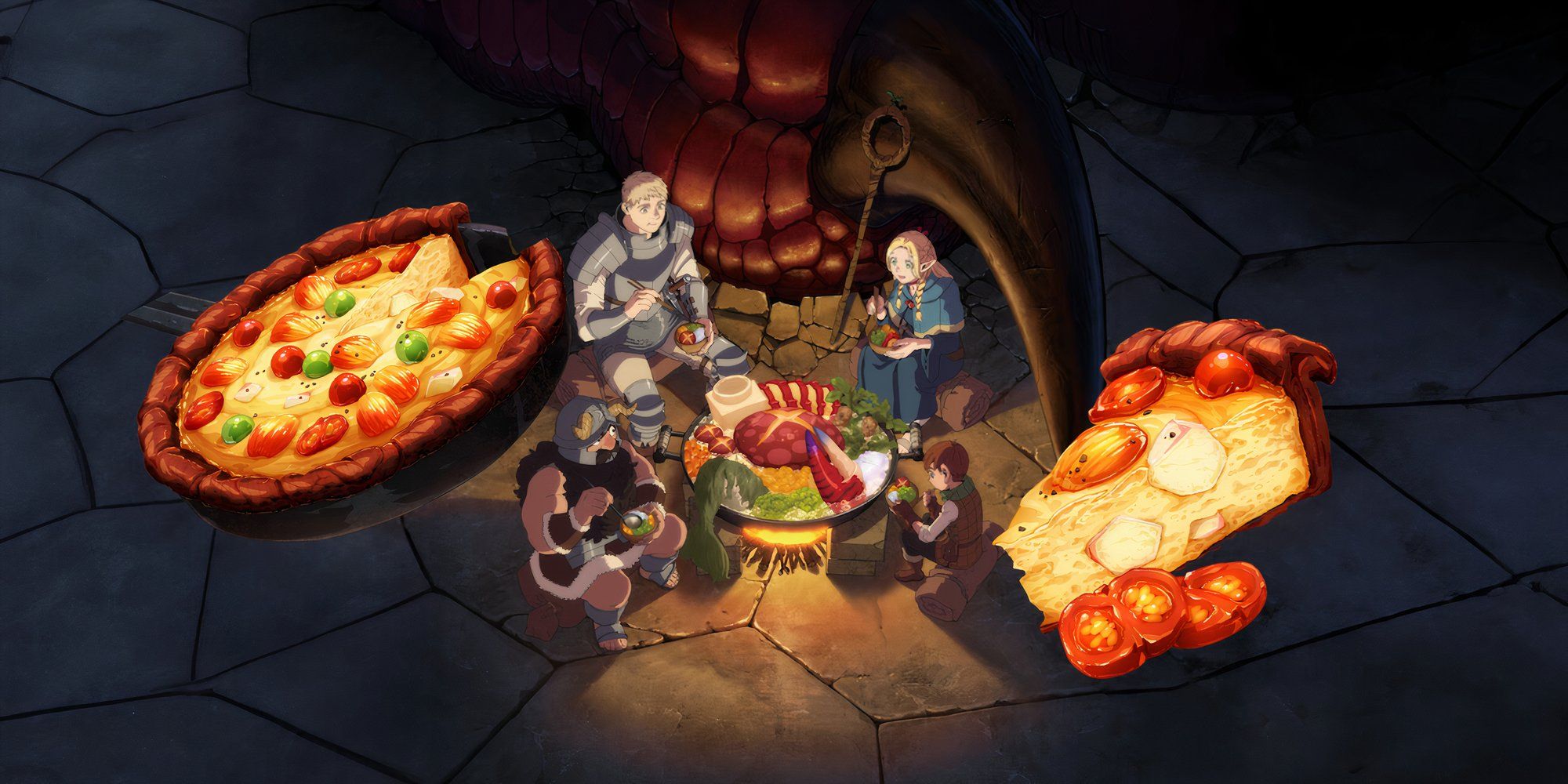 Самые вкусные блюда в Dungeon Meshi, рейтинг