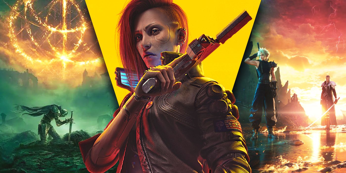 Cyberpunk 2077, Elden Ring and Final Fantasy VII Rebirth