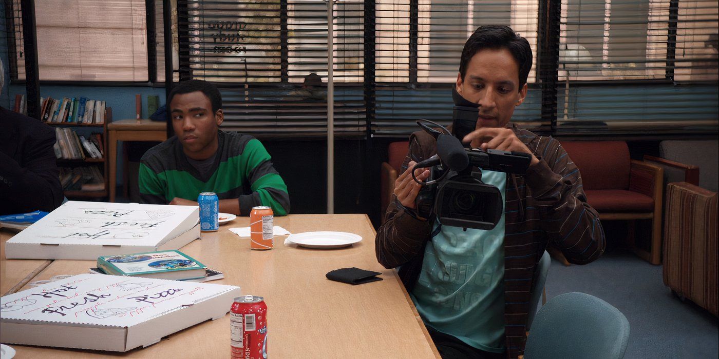 Danny Pudi in Community's introduction to the film