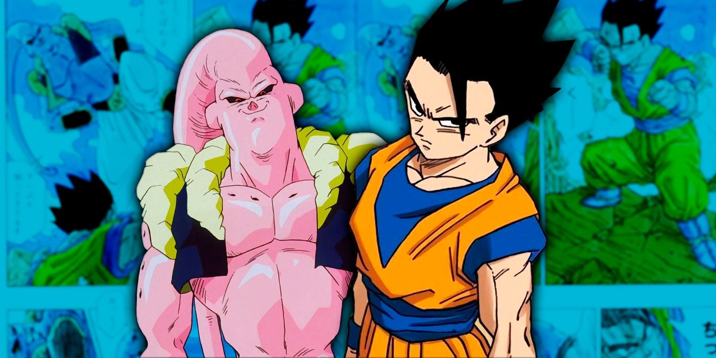 Dragon Ball reveals rare artwork of 30-year-old Gohan vs. Majin Buu for Shonen Jump