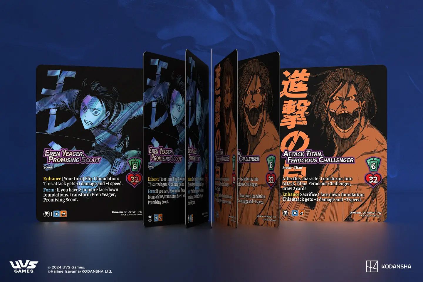 Attack On Titan Joins the UniVersus CCG and It's Glorious