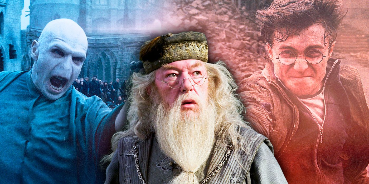 Dumbledore, Voldemort and Harry Potter