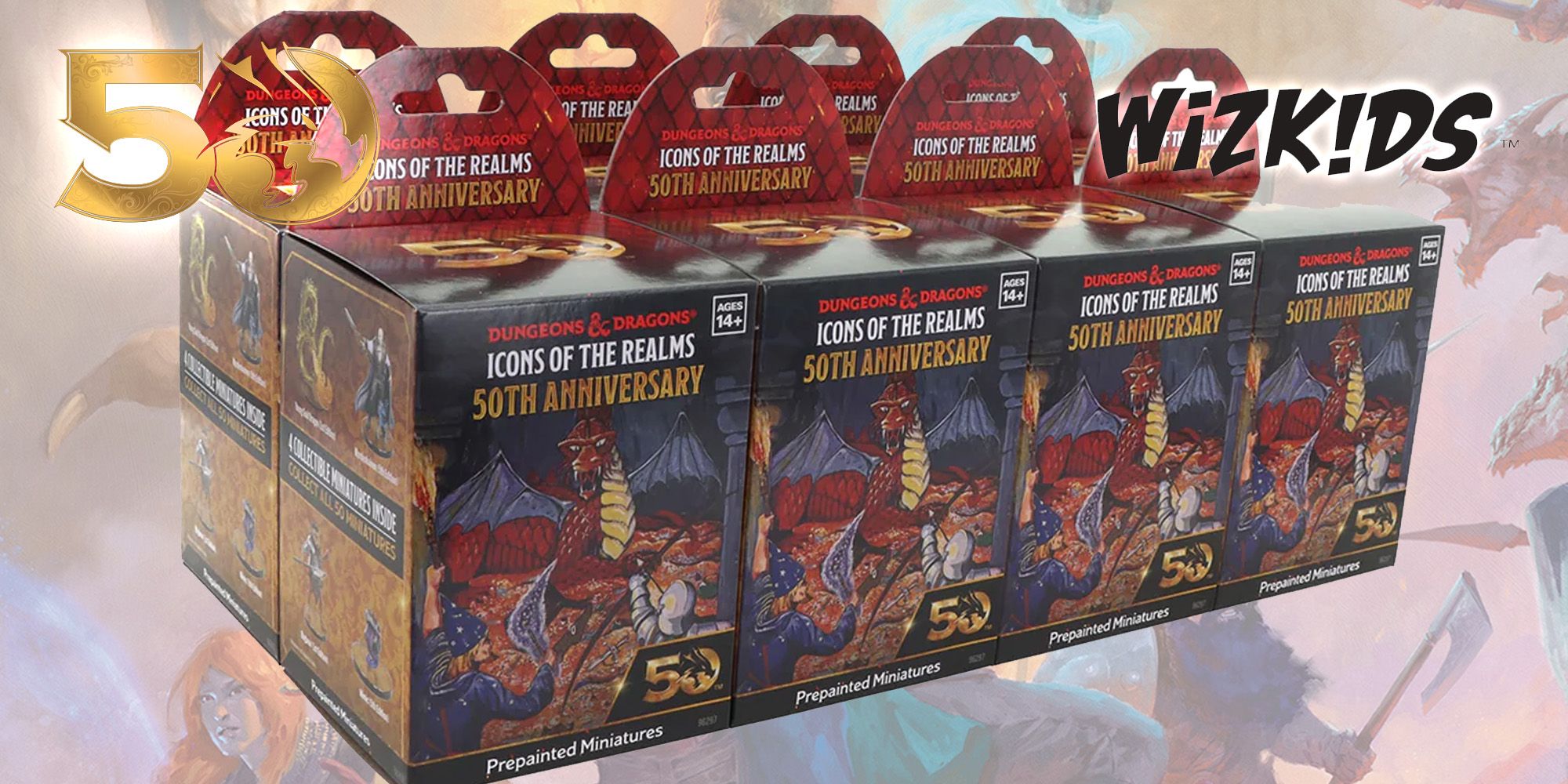 WizKids! D&D 50th Anniversary Icons of the Realms Collection Review