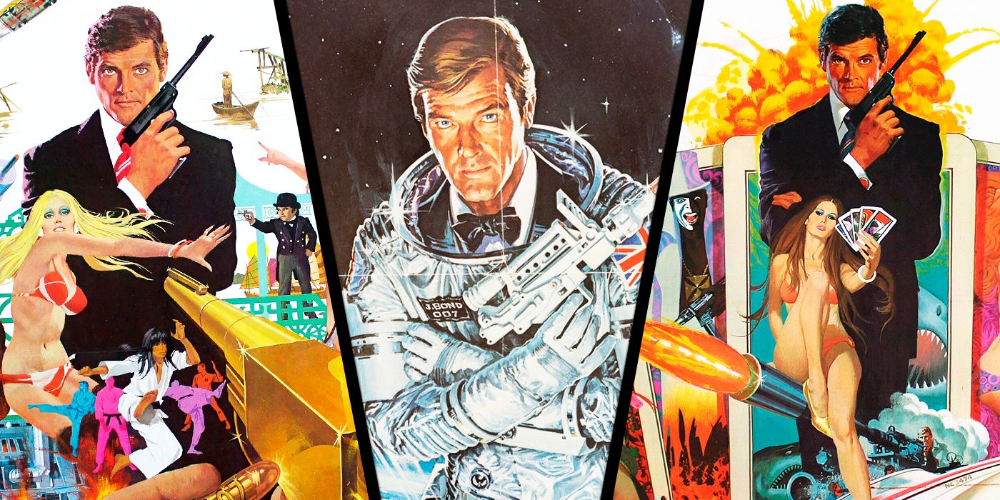 Man With the Golden Gun, Moonraker and Live and Let Die