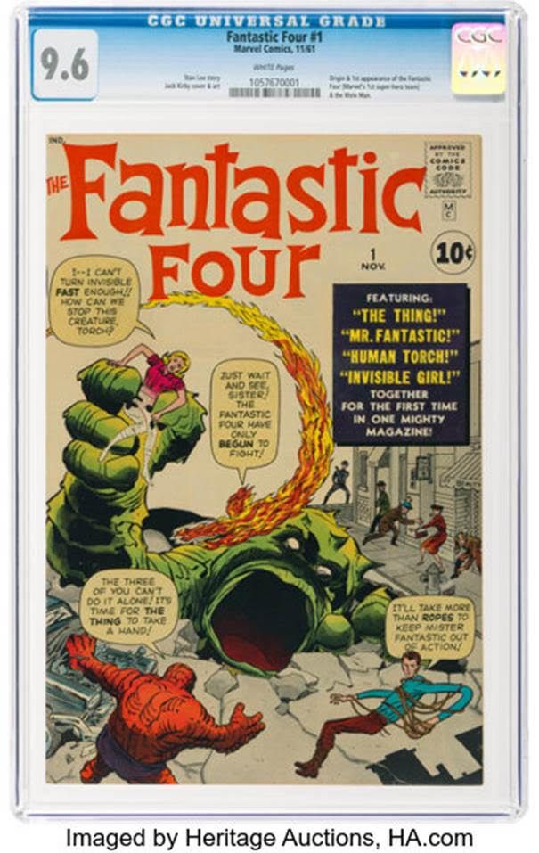 Marvel's Silver Age Fantastic Four and Doctor Doom Comics Head to Auction