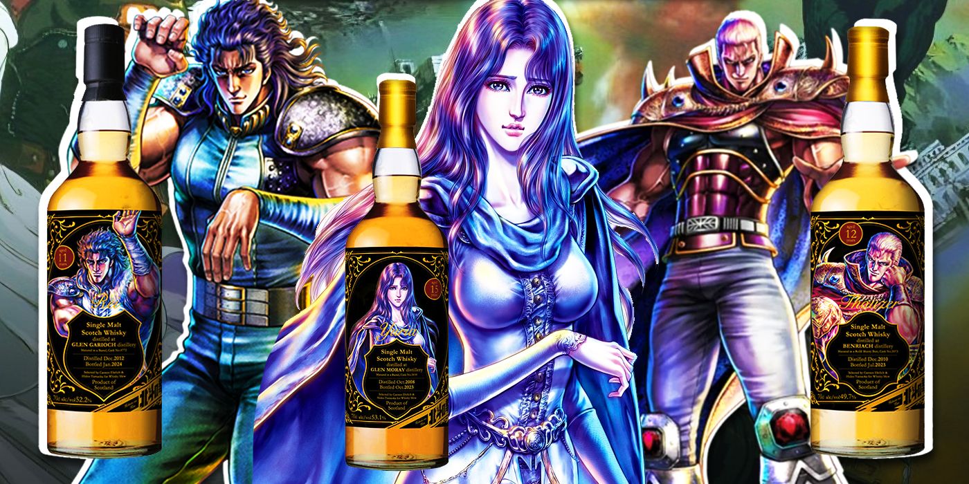 Shonen Jump's 'Fist of the North Star' Gets Three New Single Malt Whisky Releases