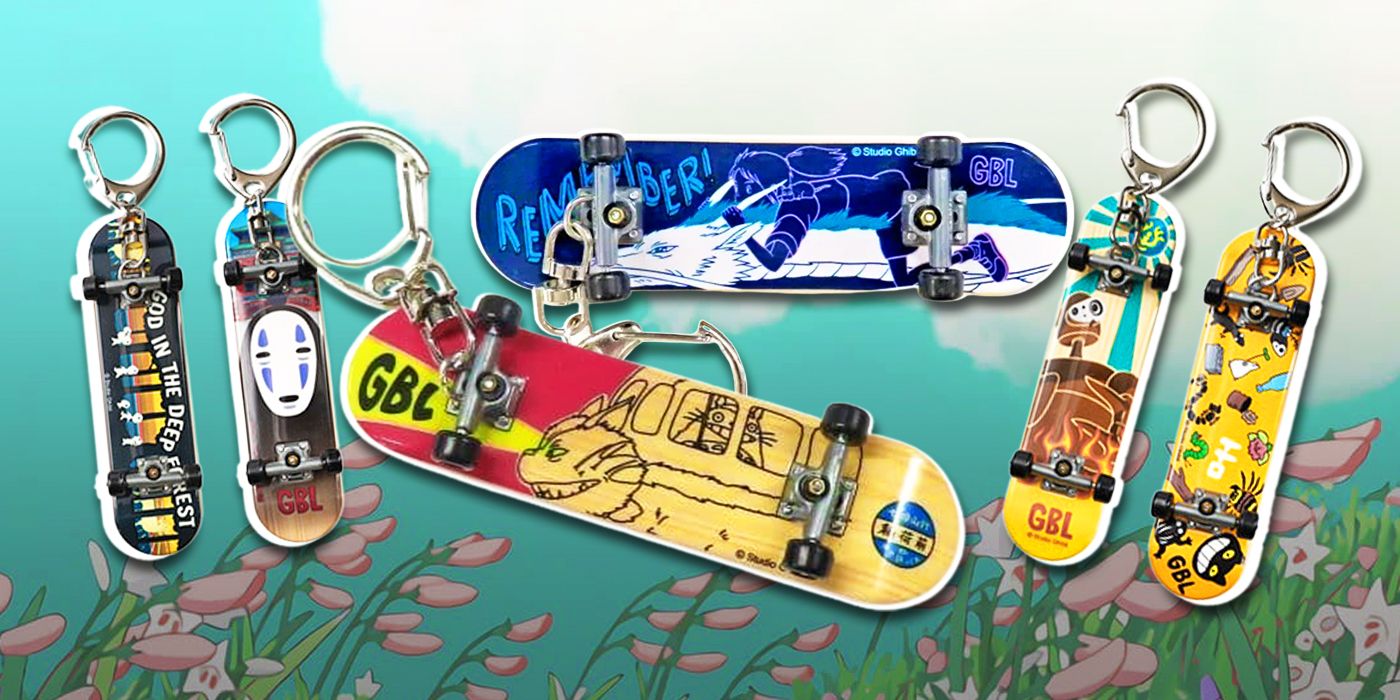 Studio Ghibli's Skateboard Collectibles Star Totoro's Catbus, Spirited Away's Haku & More