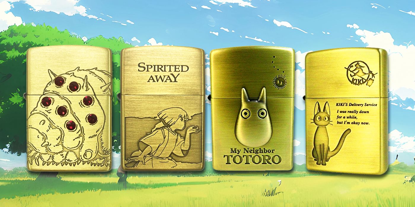 Totoro, Nausicaa & More Get New Looks in Studio Ghibli's Updated Zippo Collection