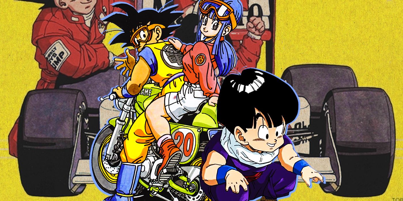 Dragon Ball Turns Back Time With Official '90s Formula 1 Car Racing Artwork