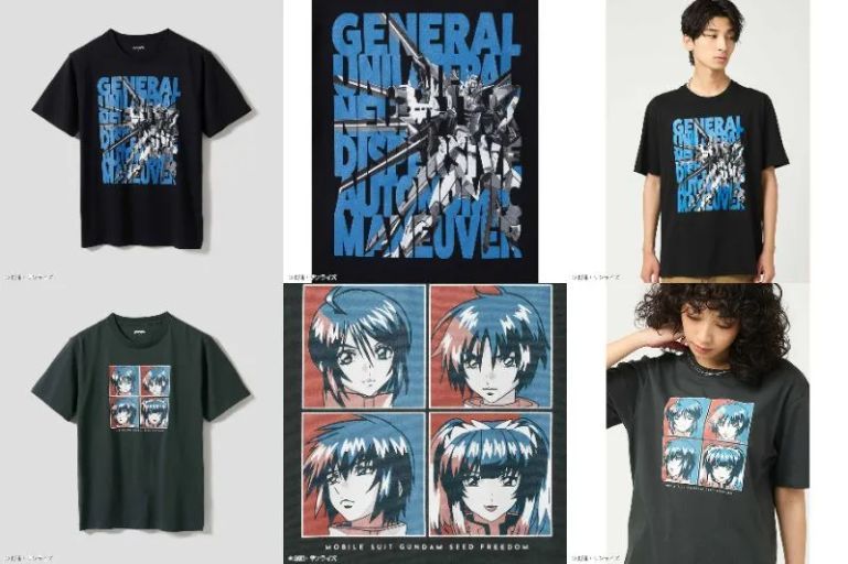 Mobile Suit Gundam and Seed Freedom's New Apparel Collection Gets International Release