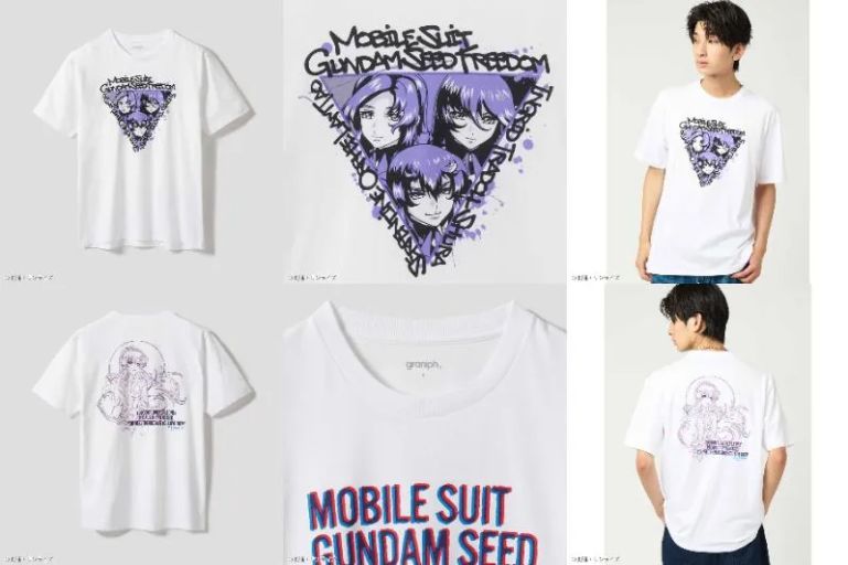 Mobile Suit Gundam and Seed Freedom's New Apparel Collection Gets International Release