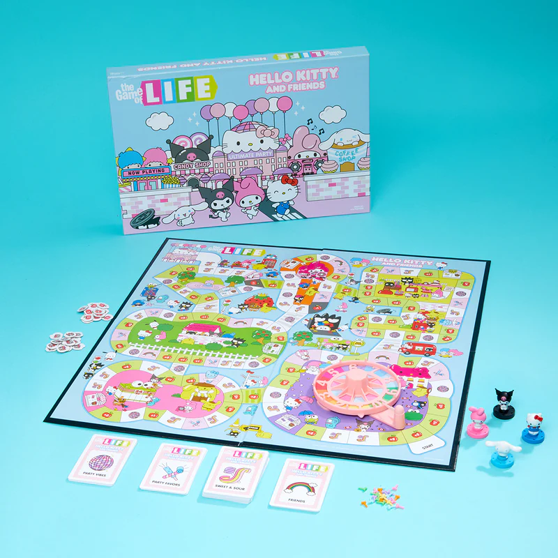 Hello Kitty & Hasbro's New Board Game Release Promises Magic & Family Fun