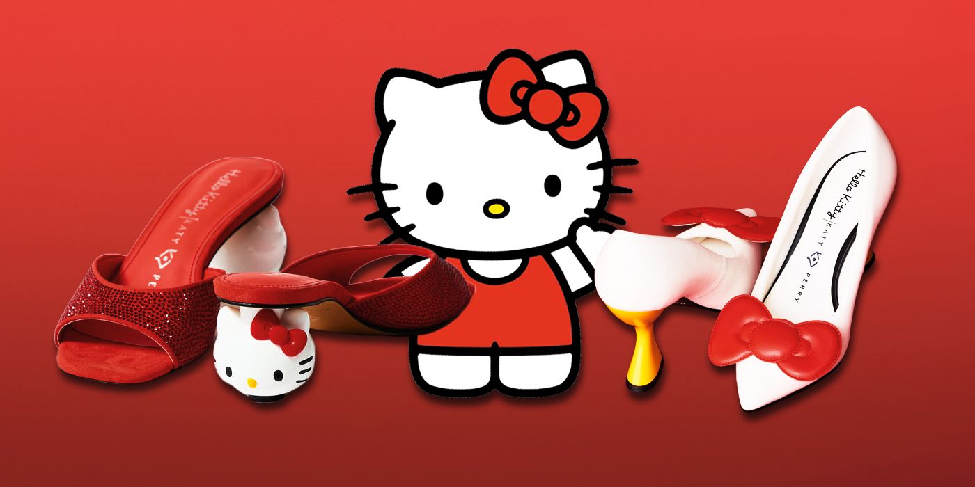 Hello Kitty Celebrates 50 Years With First-Look Image Reveal of Katy Perry Heel Collection